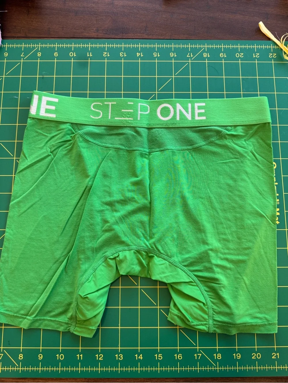 Step One Men's Green Performance Boxer Briefs